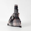 Krama Fringe bag Navy / Brown - Image 2